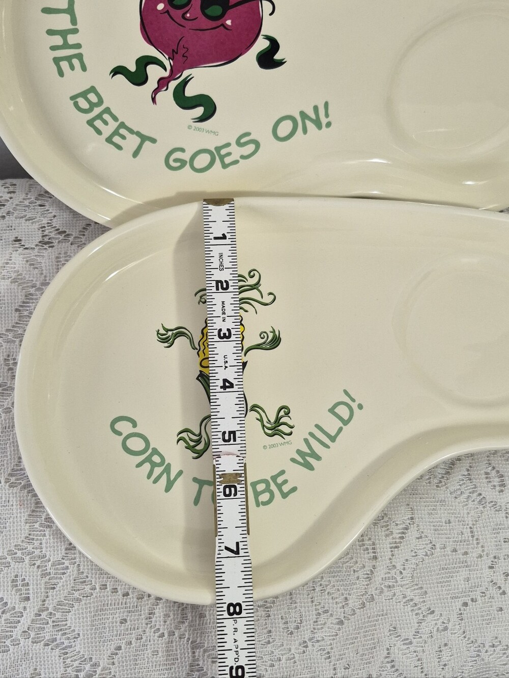 Vintage Veggie Plates - Picture 5 of 8